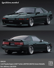 IG4110 Toyota Supra 3.0GT Turbo LIMITED (MA70) Green Metallic --- PREORDER (delivery in Q4 2026)