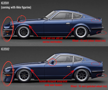 IG3591  NISSAN Fairlady Z (S30) Blue 湾岸MIDNIGHT Devil's Z  With Mr. Akio Asakura --- PREORDER (delivery in Q1 2026)