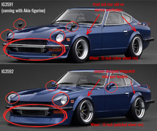 IG3591  NISSAN Fairlady Z (S30) Blue 湾岸MIDNIGHT Devil's Z  With Mr. Akio Asakura --- PREORDER (delivery in Q1 2026)
