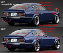 IG3591  NISSAN Fairlady Z (S30) Blue 湾岸MIDNIGHT Devil's Z  With Mr. Akio Asakura --- PREORDER (delivery in Q1 2026)