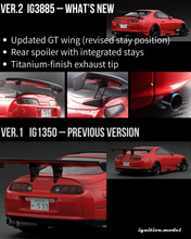 IG3885 Toyota Supra RZ (JZA80) ORIDO-STREET Ver. Red --- PREORDER (delivery in Q4 2026)