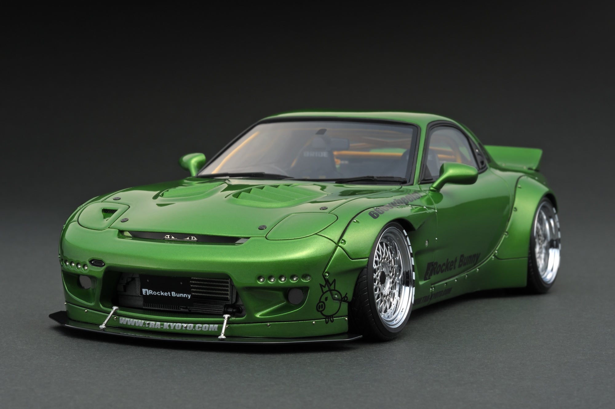 IG1037 Rocket Bunny RX-7 (FD3S) Green Metallic – ignition model