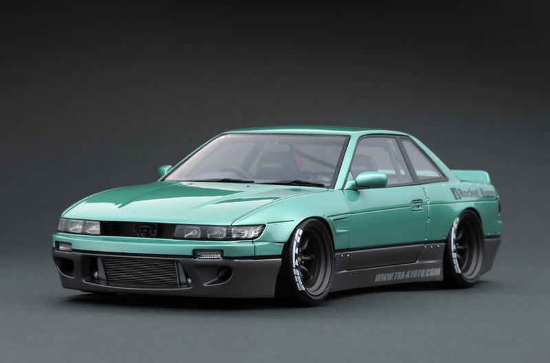 eRiNGo　0103 ♡ IG1132 Rocket Bunny S13 V1 Green/Gray – ignition model