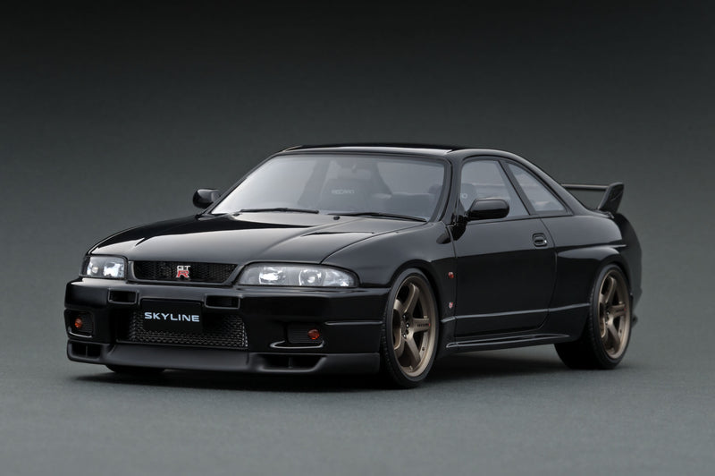 IG1314 Nissan Skyline GT-R (BCNR33) V-spec Black – ignition model