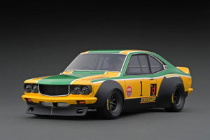 IG2027 Mazda Savanna (S124A) Racing Yellow/Green