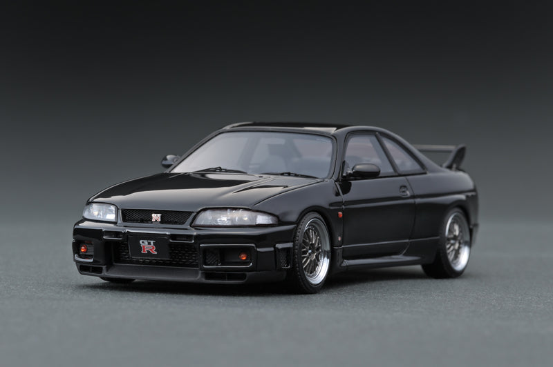 イグニッションモデル スカイラインR33GT-R V-spec IG1370 Nissan Skyline GT-R (R33) V-spec Black – ignition model