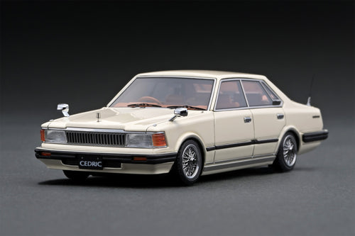 IG1452 Nissan Cedric (P430) 4Door Hardtop 280E Brougham  White ※Wire-Wheel