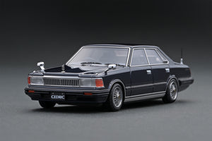 IG1453 Nissan Cedric (P430) 4Door Hardtop 280E Brougham  Deep Blue Metallic ※Wire-Wheel