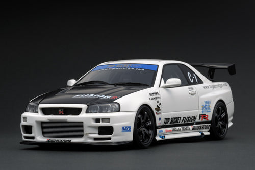 IG1477  TOP SECRET GT-R (BNR34)  White