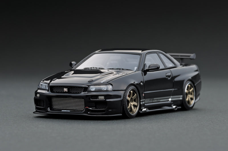 イグニッションモデル 1/18 TOP SECRET GT-R BNR34 黒 IG1479 TOP SECRET GT-R (BNR34) Black – ignition model