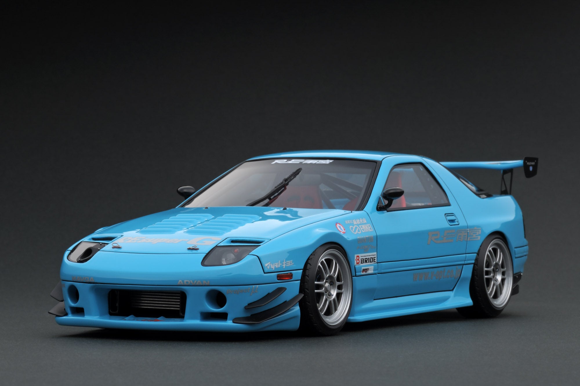 Blue Fc Rx7 IG1519 Mazda RX-7 (FC3S) RE Amemiya Light Blue – ignition model