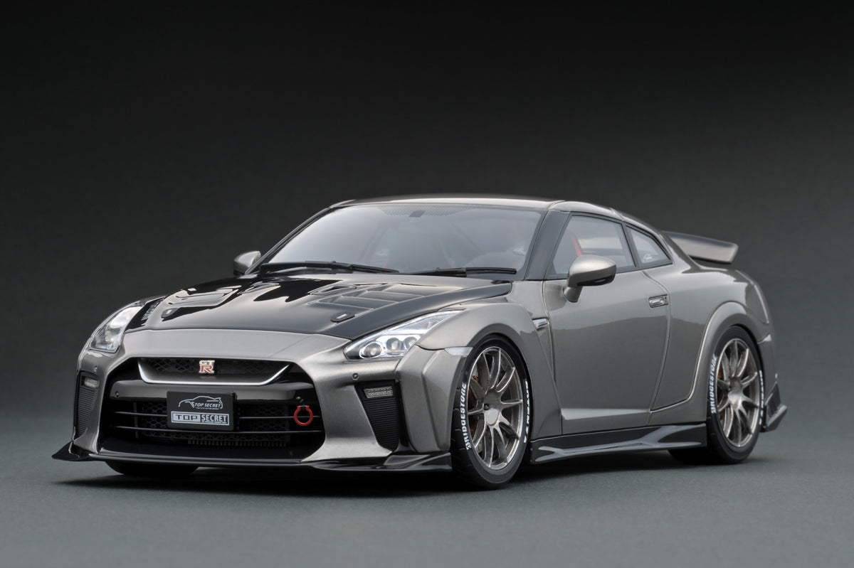IG1533 TOP SECRET GT-R (R35) Gun Metallic – ignition model