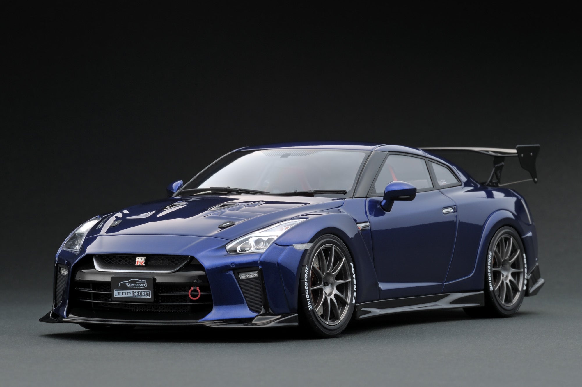 IG1535 TOP SECRET GT-R (R35) Blue Metallic – ignition model