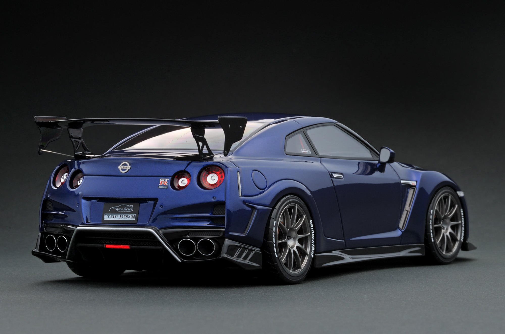 IG1535 TOP SECRET GT-R (R35) Blue Metallic – ignition model