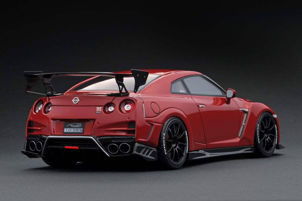 IG1536 TOP SECRET GT-R (R35) Red – ignition model