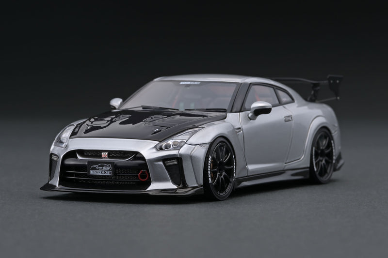 IG1539 TOP SECRET GT-R (R35) Silver – ignition model