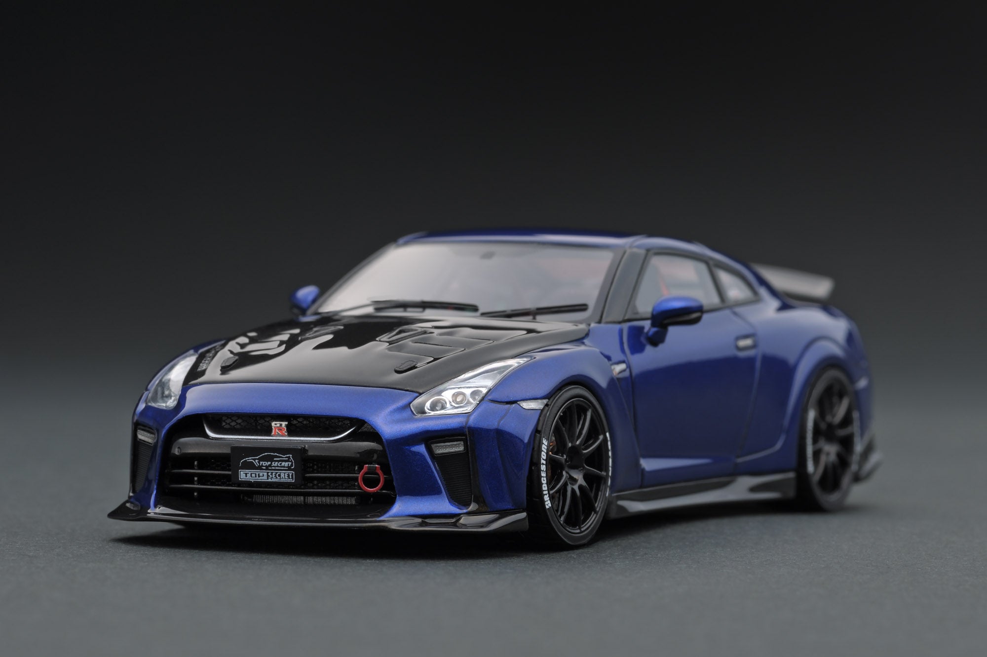 IG1541 TOP SECRET GT-R (R35) Blue Metallic – ignition model 