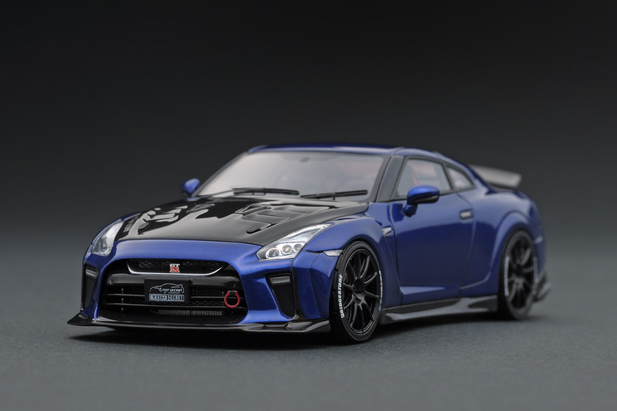 IG1541 TOP SECRET GT-R (R35) Blue Metallic – ignition model