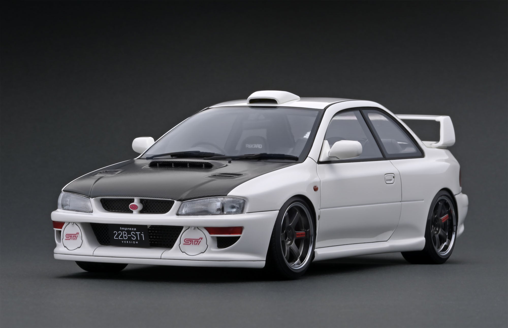 SUBARU IMPREZA22B-STiVersion60周年記念 IG1639 SUBARU Impreza 22B-STi Version (GC8改) White
