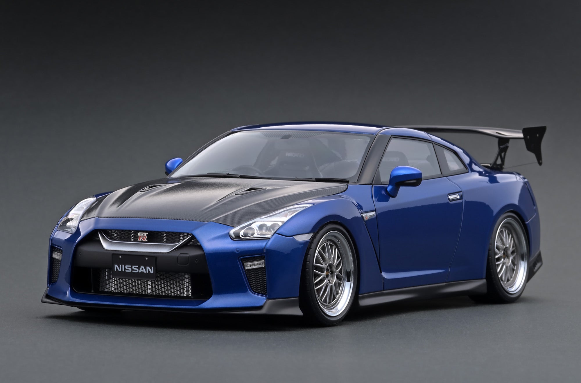 IG1758 NISSAN GT-R (R35) Premium Edition Blue – ignition model