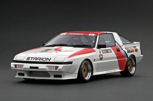 IG1795  Mitsubishi STARION 2600 GSR-VR (E-A187A) White/Red/Silver