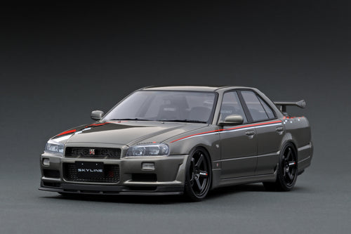 IG1807 Nissan Skyline 25GT Turbo (ER34)  Gun Metallic NISMO Wheel