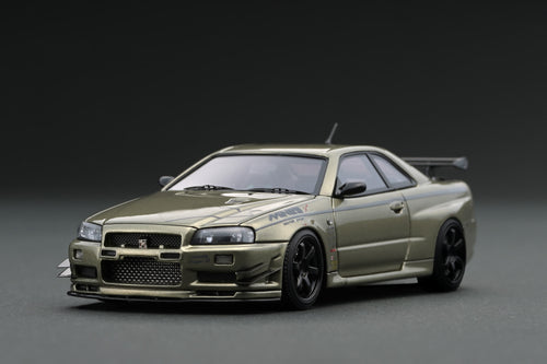 IG1813 Nissan Skyline GT-R Mine's (R34) Millennium Jade