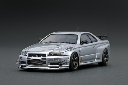 IG1816 Nissan Skyline GT-R Mine's (R34) Silver