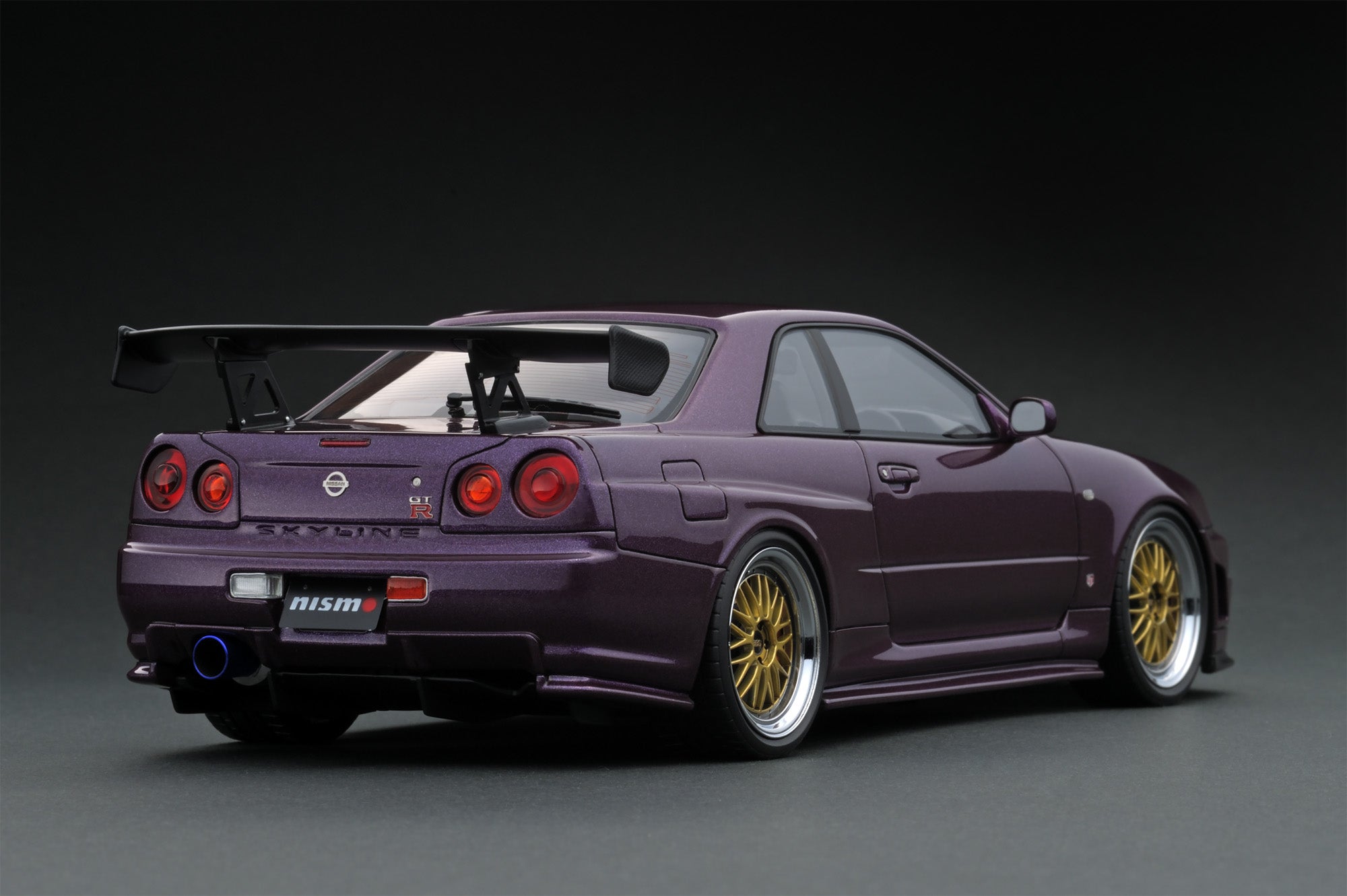 IG1832 Nismo R34 GT-R R-tune Midnight Purple – ignition model