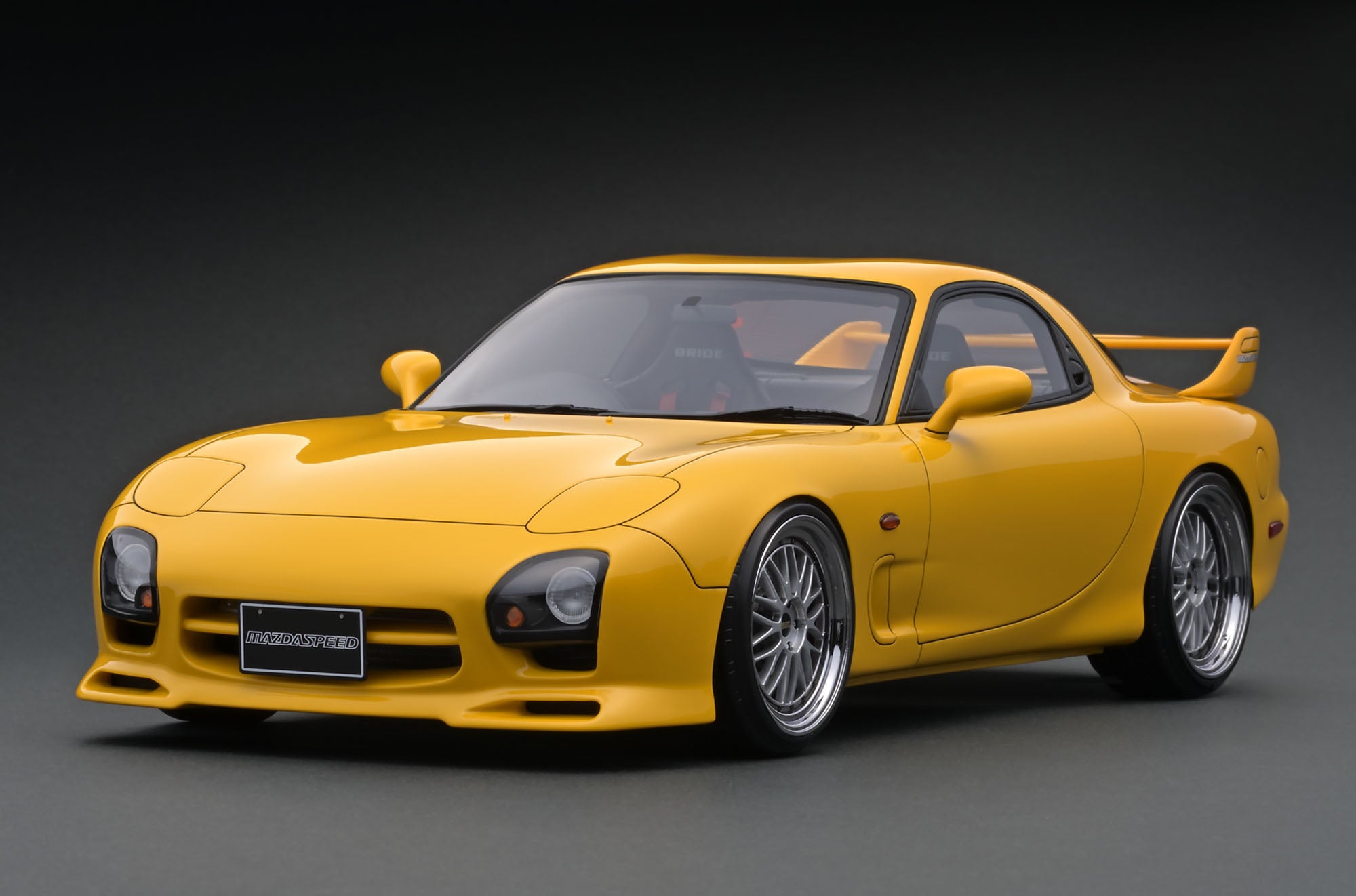 IG1833 Mazda RX 7 FD3S Mazda Speed Aspec Yellow Ignition Model ig1833-mazda-rx-7-fd3s-mazda-speed-aspec-yellow-ignition-model