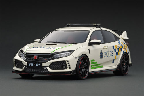 IG1882  1/18 Honda CIVIC (FK8) TYPE R Malaysia Police Test Car <IG online shop limited>