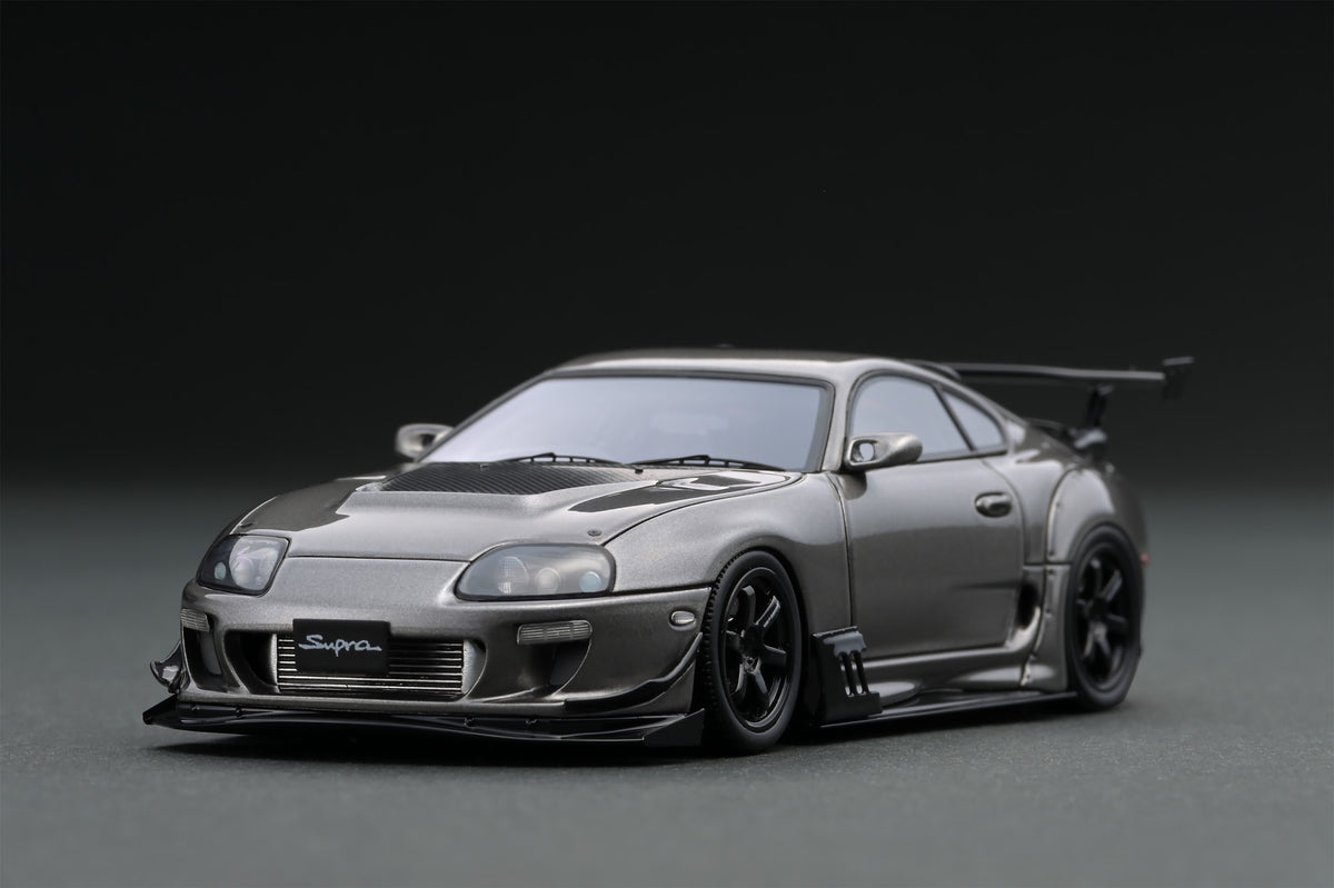 IG1976 Toyota Supra (JZA80) RZ Gray Metallic – ignition model