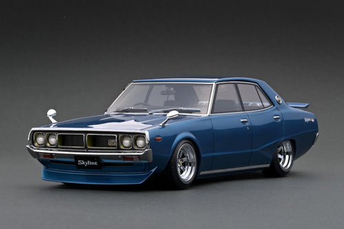 IG1982 Nissan Skyline 2000 GT-X (GC110) Blue Metallic