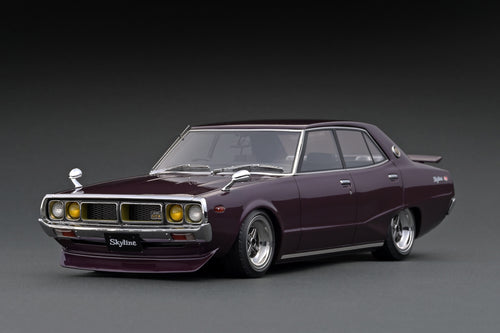 IG1983 Nissan Skyline 2000 GT-X (GC110) Purple