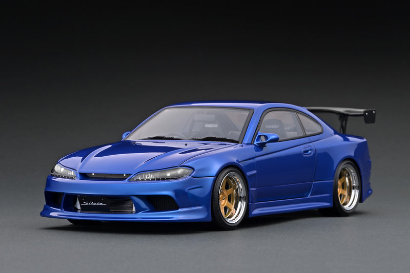VERTEX S15 Silvia ブルーメタリック IG2001 VERTEX S15 Silvia Blue Metallic – ignition model