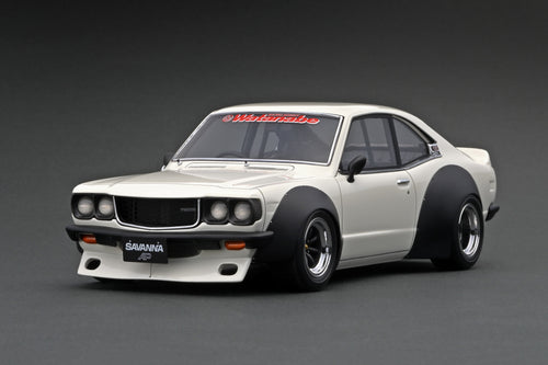 IG2033 Mazda Savanna (S124A) Racing  White