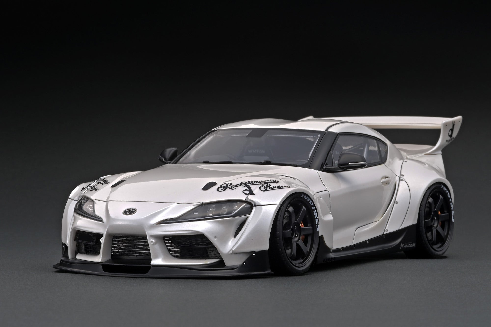 IG2036 PANDEM Supra (A90) Pearl White – ignition model