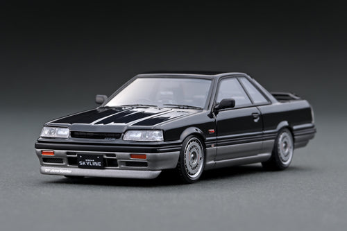 IG2089 Nissan Skyline GTS (R31)  Black/Gun Metallic