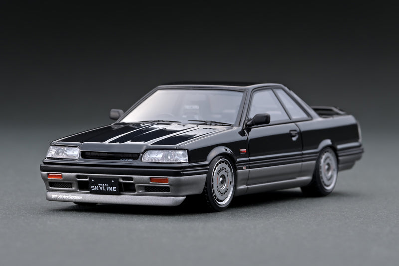 ★ニッサン スカイライン GTS-R★R31★ブラック/ガンメタリック★1/43 IG2089 Nissan Skyline GTS (R31) Black/Gun Metallic – ignition model