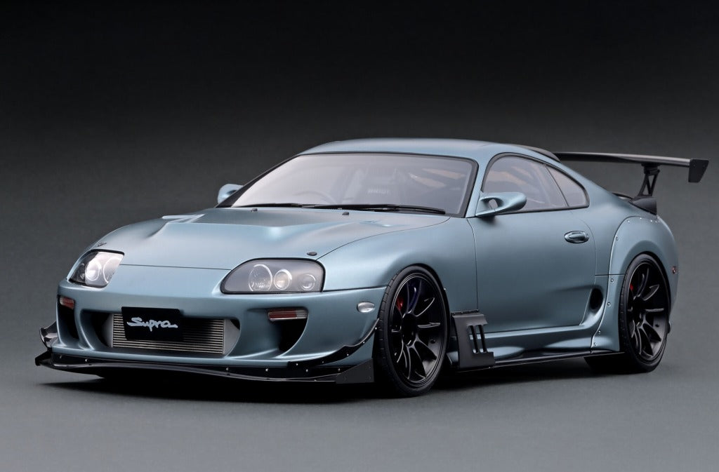 IG2106 Toyota Supra (JZA80) RZ Matte Gray – ignition model IG2106 Toyota Supra (JZA80) RZ Matte Gray – ignition model