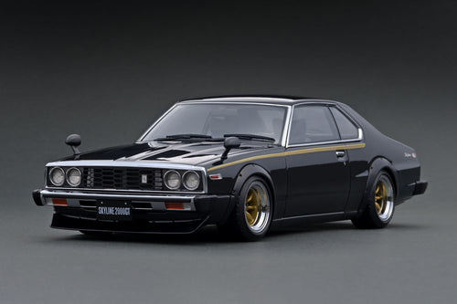 IG2164 Nissan Skyline 2000 GT-ES (C210) Black