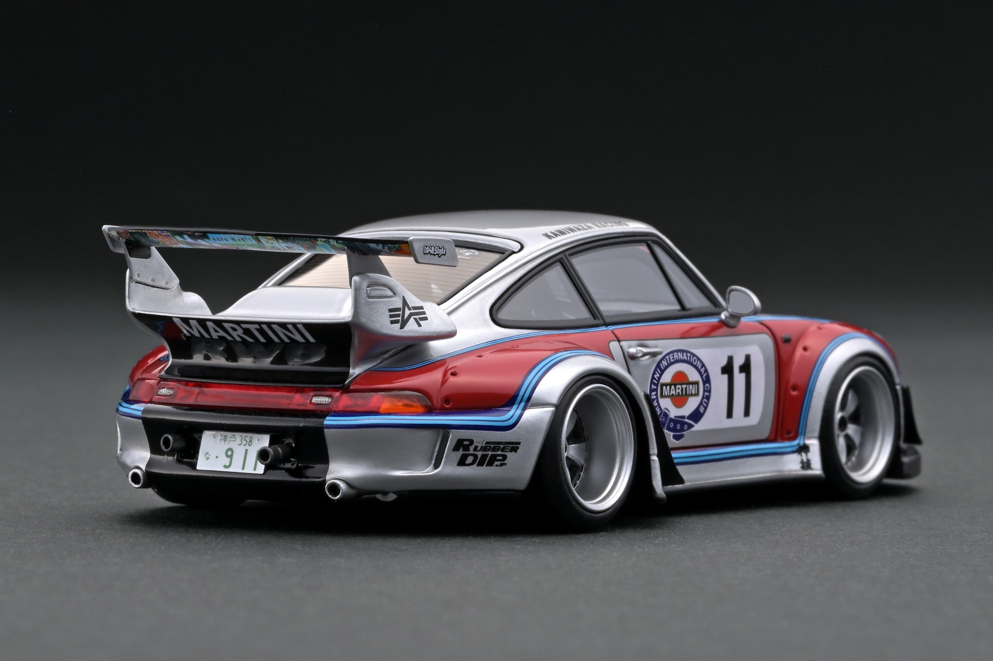 Red Rwb 993 IG2169 RWB 993 Silver/Red – ignition model