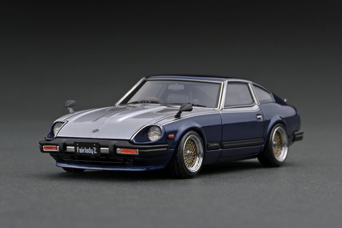 IG2292  Nissan Fairlady Z (S130) Blue/Silver