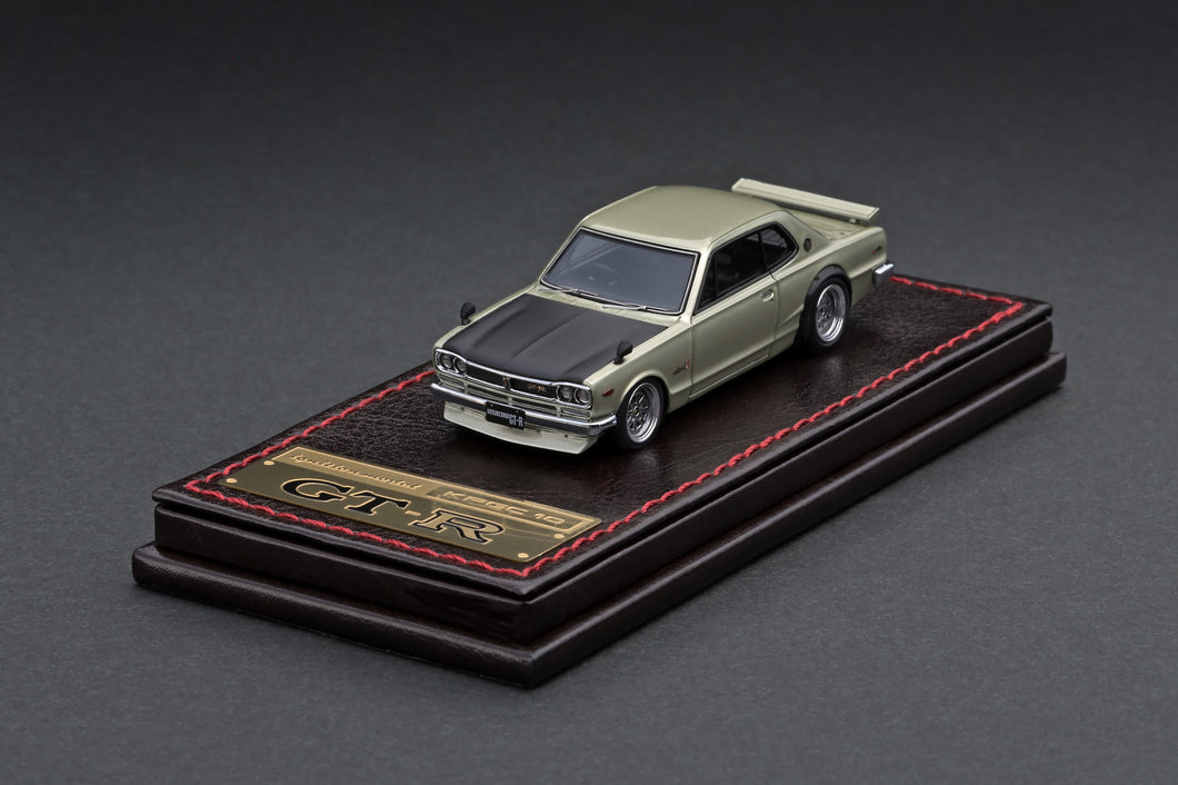 IG2304  Nissan Skyline 2000 GT-R (KPGC10) Gold