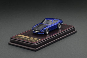 IG2311 Nissan Fairlady Z (S30) Blue Metallic  (Bonnet Matte Black)