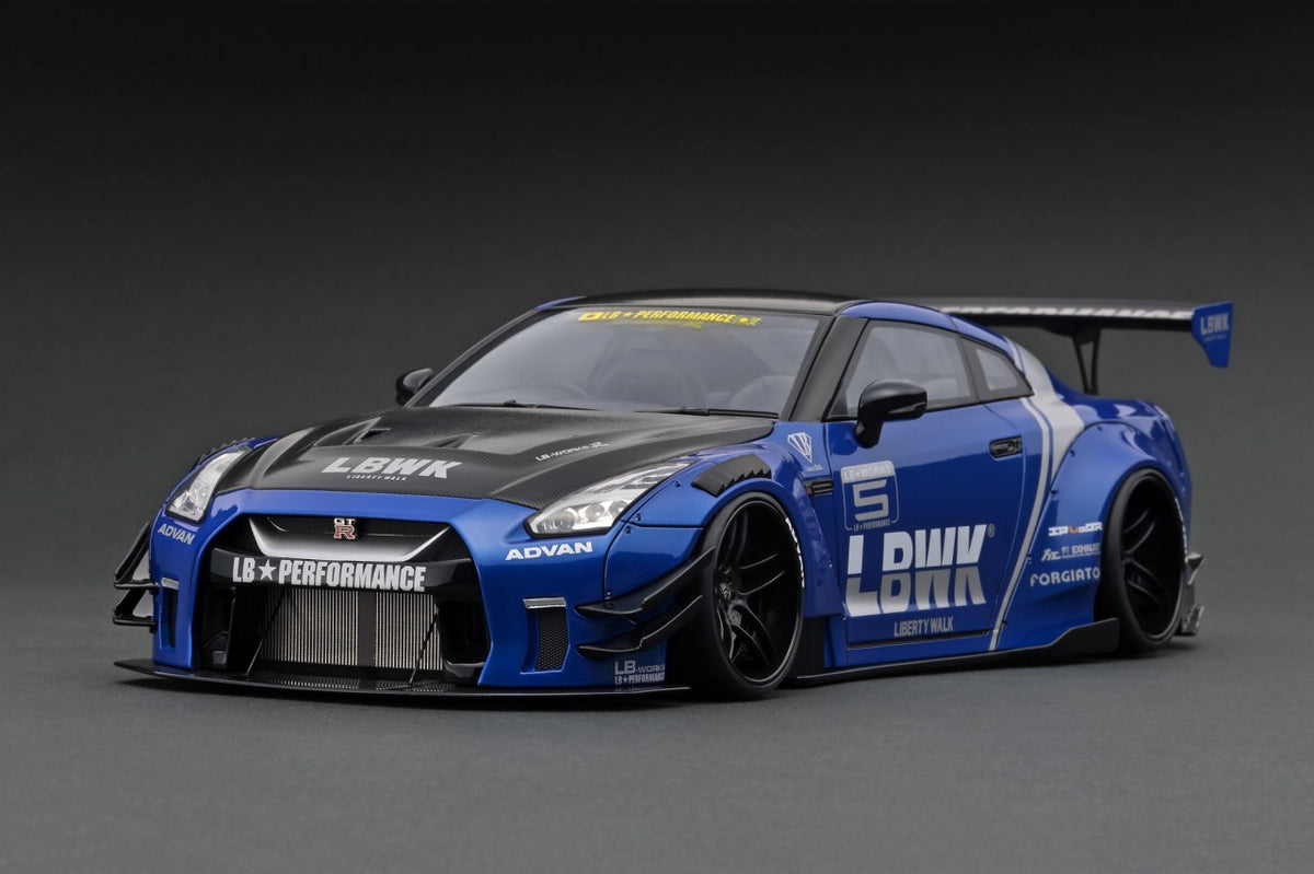 IG2340 LB-WORKS Nissan GT-R R35 type 2 Blue – ignition model
