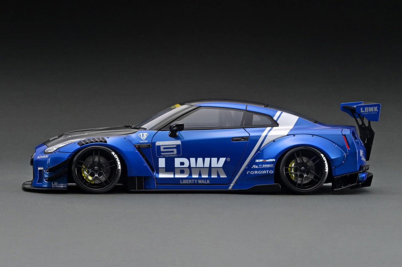 IG2340 LB-WORKS Nissan GT-R R35 type 2 Blue – ignition model