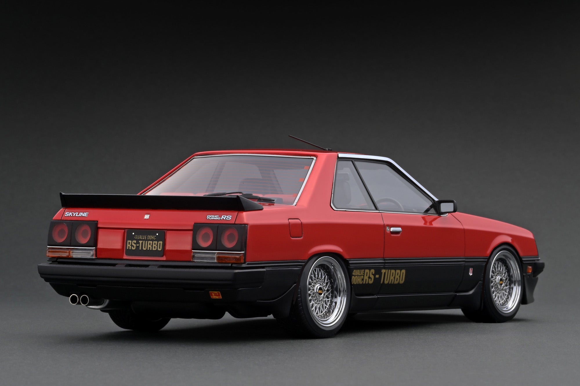 IG2349 Nissan Skyline 2000 RS-Turbo (R30) Red/Black – ignition model