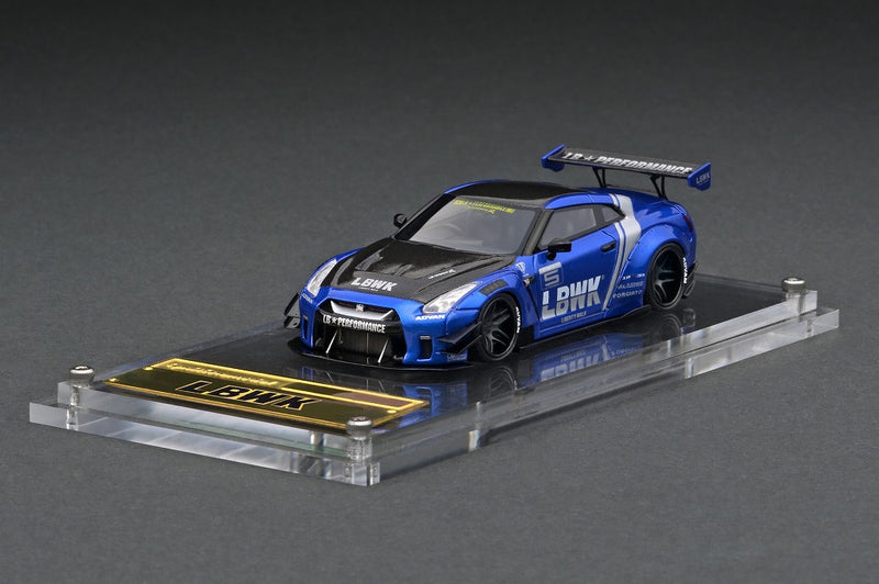 IG2368 LB-WORKS Nissan GT-R R35 type 2 Blue – ignition model