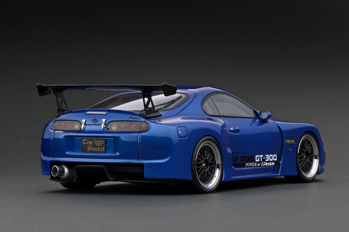 IG2488 TOP SECRET GT300 Supra (JZA80) Blue Metallic – ignition model